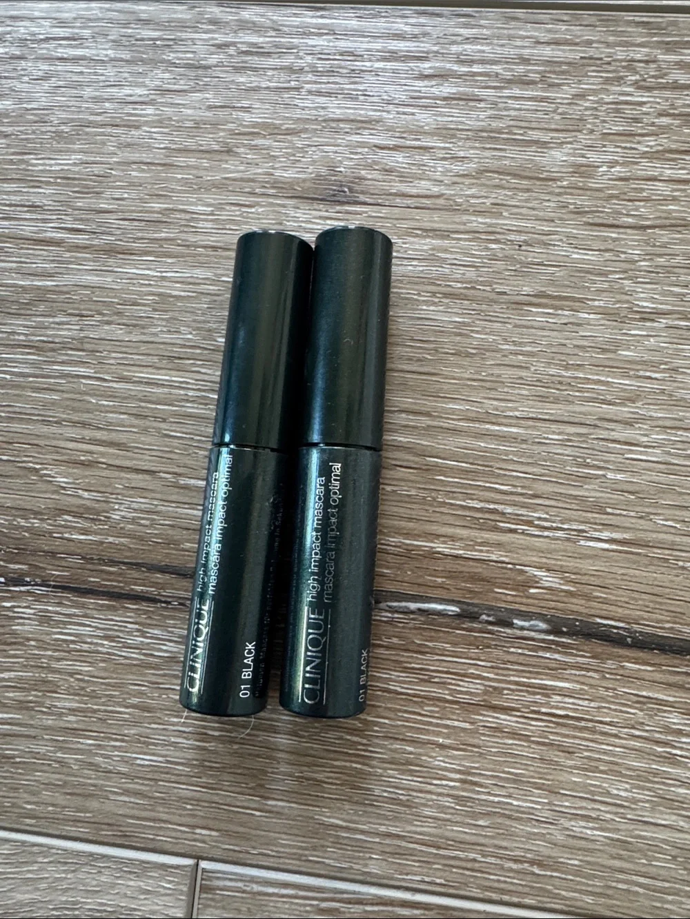 New Clinique High Impact Mascara Mini - Black (Set of 2)